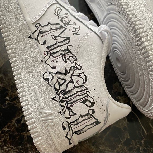 Nike Custom Mexico Air Force 1s - Picture 11 of 12